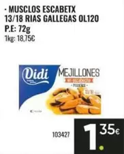 Didi - Musclos Escabetx