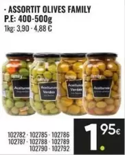 Family - Assortit Olives