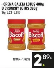 Lotus - Crema Galeta O Crunchy