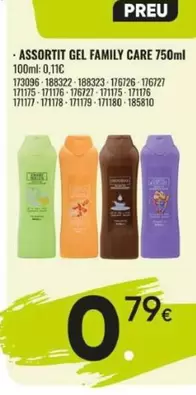 Bon Preu - Assortit Gel Family Care