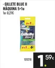 Gillette - Blue II Maquina 5+1