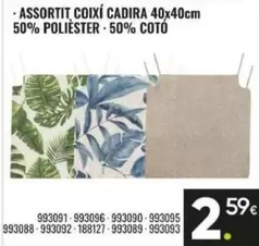 Assortit Coixí Cadira 50% Polièster 50% Cotó