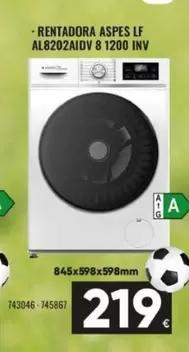 Aspes - Rentadora LF AL8202AIDV