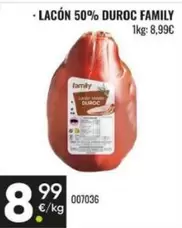 Family - Lacón 50% Duroc