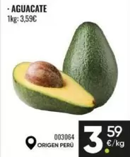 Aguacate Origen Perú