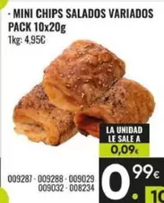Mini Chips Salados Variados