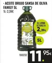 Family - Aceite Orujo Sansa De Oliva