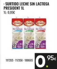 Président - Surtido Leche Sin Lactosa