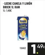 Ram - Leche Canela Y Limón Brick