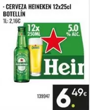 Heineken - Cerveza Botellín