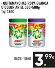 Ariel - Quitamanchas Ropa Blanca O Color