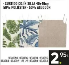 Don Algodón - Surtido Cojin Silla