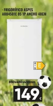 Aspes - Frigorífico AR84501E Ancho