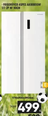 Aspes - Frigorífico AA18901ENF
