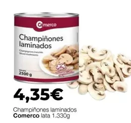 Comerco - Champiñones Laminados Lata
