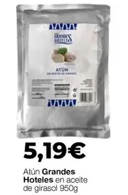 Grandes Hoteles - Atún En Aceite De Girasol