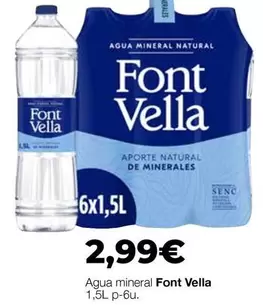 Font Vella - Agua Mineral