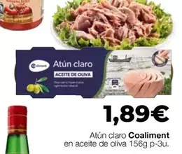 Coaliment - Atún Claro En Aceite De Oliva