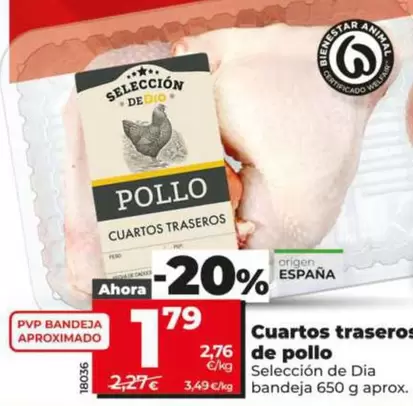 Seleccion De Dia - Cuartos Traseros De Pollo