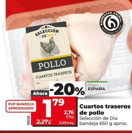 Seleccion De Dia - Cuartos Traseros De Pollo