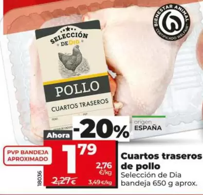Seleccion De Dia - Cuartos Traseros De Pollo