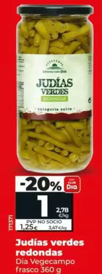 Dia Vegecampo - Judías Verdes Redondas 
