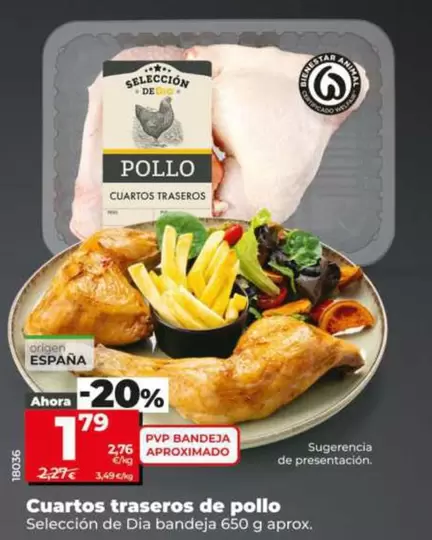 Seleccion De Dia - Cuartos Traseros De Pollo