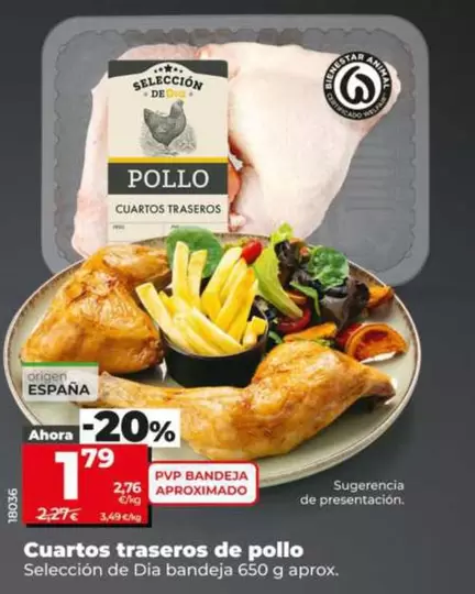 Seleccion De Dia - Cuartos Traseros De Pollo