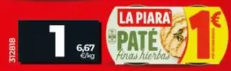 La Piara - Paté A Las Finas Hierbas 