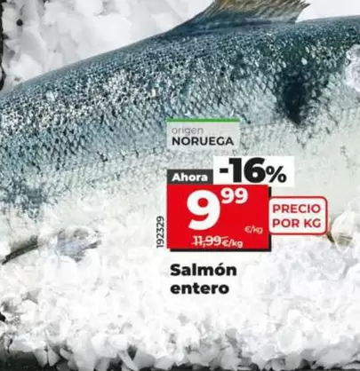 Salmón Entero