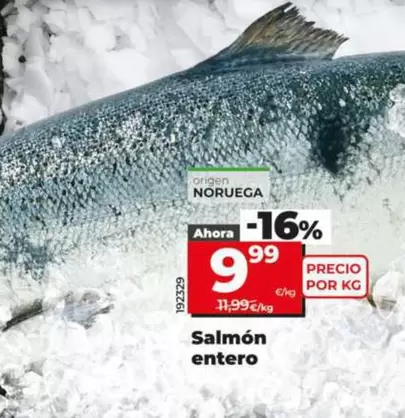 Salmón Entero