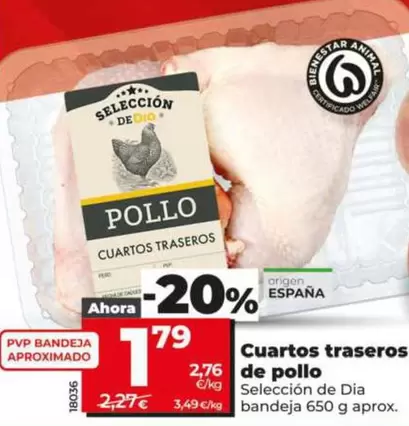 Seleccion De Dia - Cuartos Traseros De Pollo 