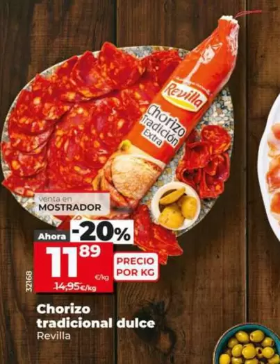 Revilla - Chorizo Tradicional Dulce