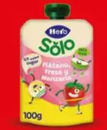 Hero - Bolsita De Platano, Fresa Y Manzana 