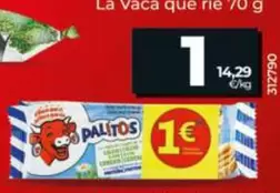 La Vaca Que Ríe - Queso Fundido Con Palitos De Pan