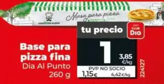 Base Para Pizza Fina 