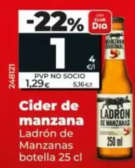 Ladrón De Manzanas - Cider De Manzana