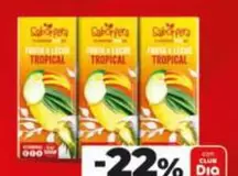 Dia Saborfera - Bebida De Frutas Con Leche Sabor Tropical