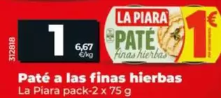 La Piara - Pate A Las Finas Hierbas