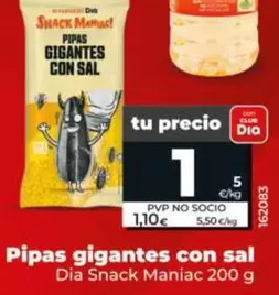 Pipas Gigantes Con Sal