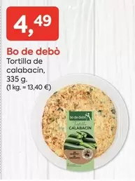 Bo de Debò - Tortilla De Calabacin
