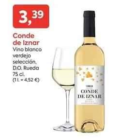 Conde de Iznar - Vino Blanco Verdejo Seleccion, D.o. Rueda