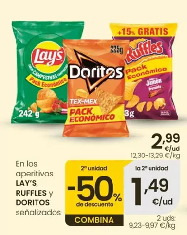 Lay'S/Ruffles/Doritos - En Los Aperitivos