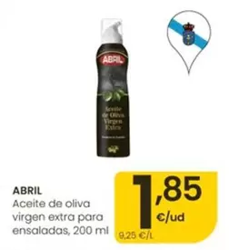 Abril - Aceite De Oliva Virgen Extra Para Ensaladas