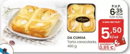 Da Cunha - Tarta Caracolada