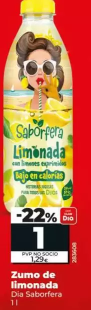 Dia Saborfera - Zumo De Limonada