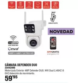 Energeeks - Cámara Defender Duo