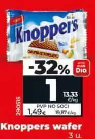 Knoppers Wafer