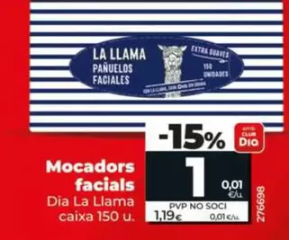 Dia La Llama - Panuelos Faciales