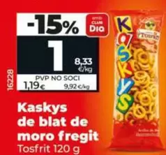 Tosfrit - Kaskys De Maiz Frito 